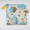 Little Elephants Credit Card / Coin Purse
