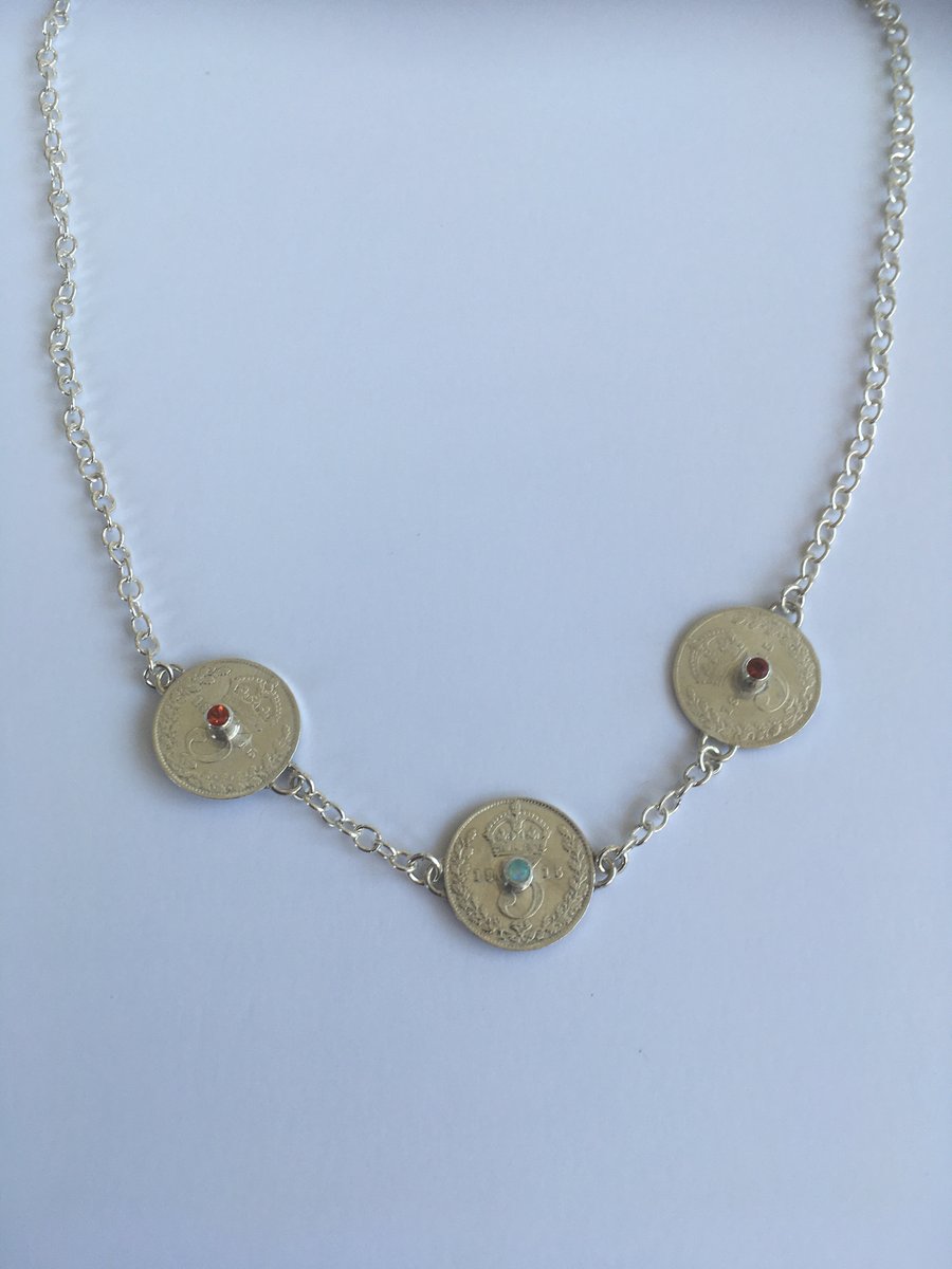 1915 Threepence Necklace 