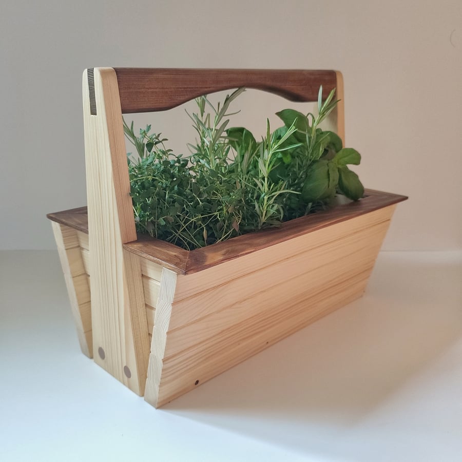 Garden Trug Basket and Kitchen Planter