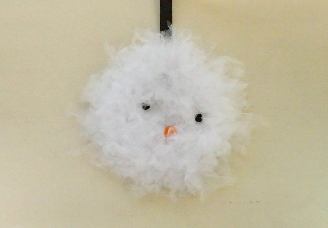 Snowman Christmas Wreath