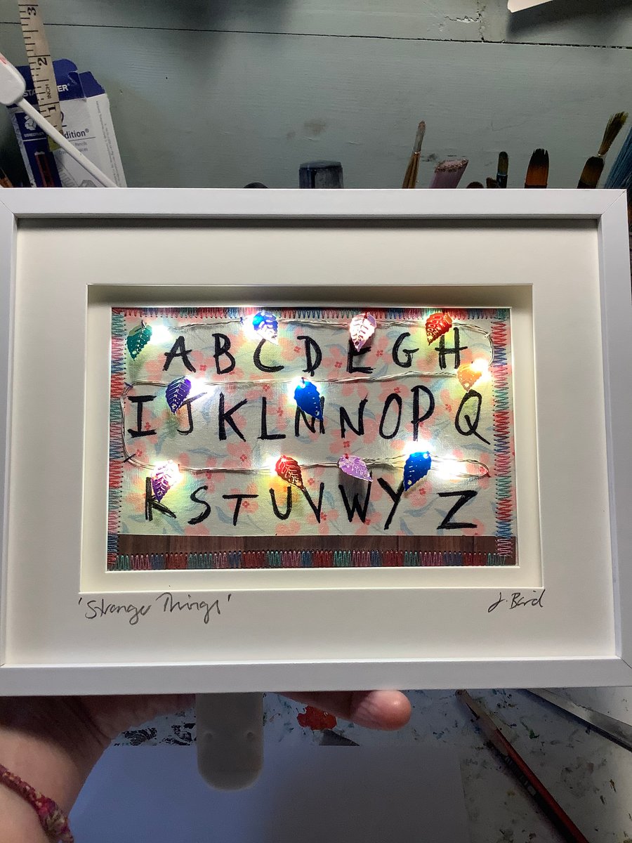 Stranger Things light up picture. 