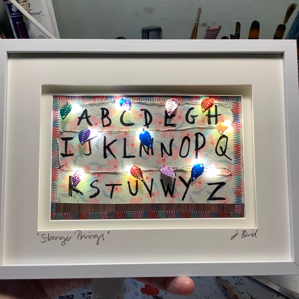 Stranger Things light up picture. 