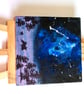 Forest overlooking galaxy painting - Image 4