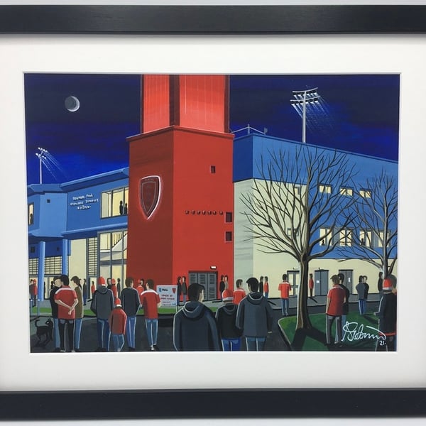 Hull. Framed & Unframed KR Fine Art Print, Rugby Club, Craven Park Stadium Gift