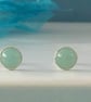 Summery Amazonite SS stud earrings - Image 2