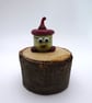 small glass acorn - Image 3