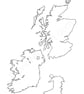 Celtic Nations Outline Map Cartography Wales Ireland Scotland Alba Eire Cymru - Image 2