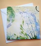 Greetings cards - Blank - Set of 4 Abstract Designs - Green no 12 - Image 3