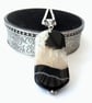 Patterned agate pendant necklace - Image 3
