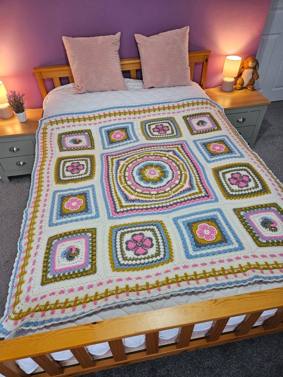 Crochet Blanket throw