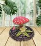 Cottagecore Woodland Mushroom Ornament - Made to Order - Image 5