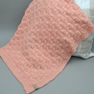 Broken Cable Baby Blanket