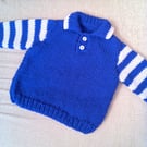 Chunky Classic Polo Shirt with Collar for Babies and Children, Baby's Clothes