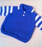Chunky Classic Polo Shirt with Collar for Babies and Children, Baby's Clothes