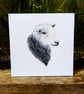 Herdwick Ewe Sheep Acrylic Portrait Painting 