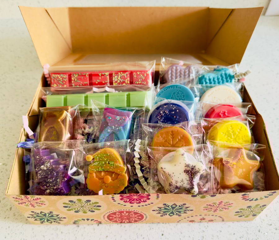 Christmas Wax Melts Gift Box