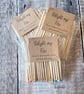 Coloured matches refill pack 50 - Image 1