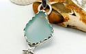 Shore to Sea collection Necklace pendant sterling & Fine silver