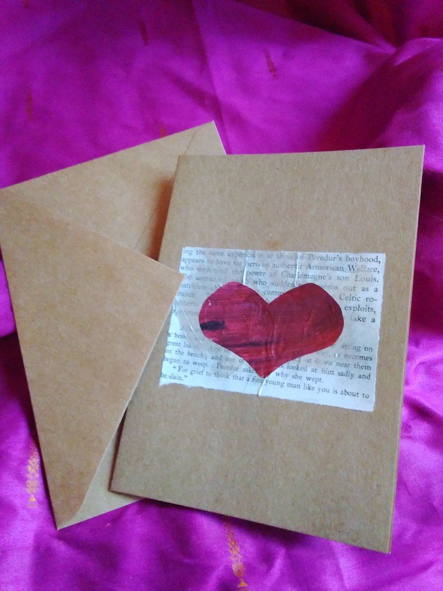 Red Heart Card