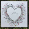 On our Anniversary greeting card 