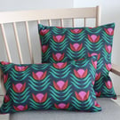 70s Retro Floral Cushion Cover - Perfectly Imperfect Sale