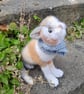 Grey Calico Cat, dotpebblesknits Design - Image 3