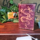 Leather Chinese Dragon Wallet