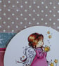 Angel Christmas Card - Happy Christmas - Image 7