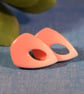 Teardrop Cut Out Stud Earrings - Image 4