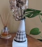Stem Vase: Circle Waffle