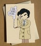 Columbo Greeting Card A6 - Image 1