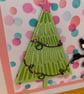 Handmade Minnie-Inspired Christmas Card – Festive Tree Decorating Design - Image 6