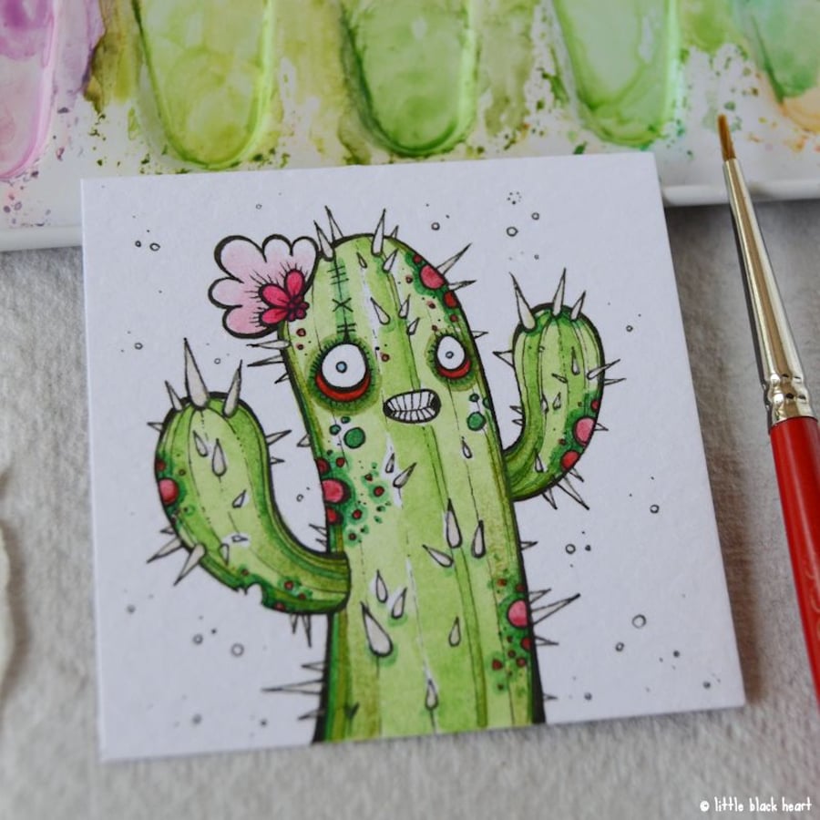 zombie cactus - original twinchie