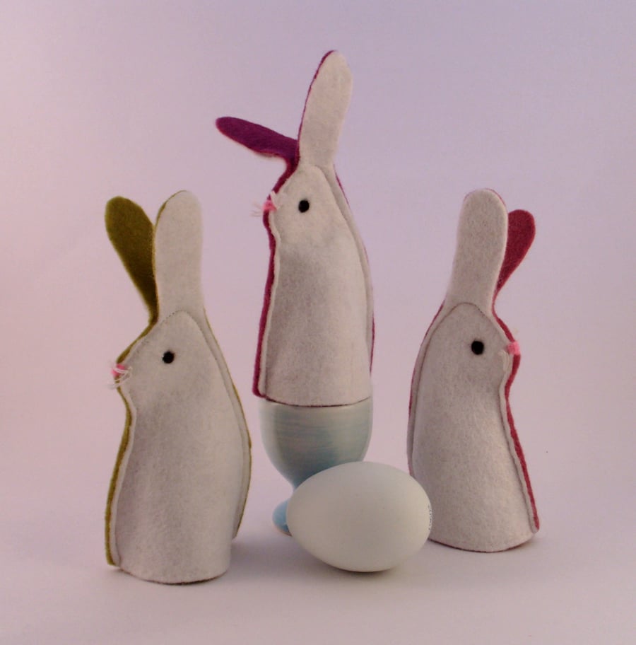 Easter bunny, Egg cosy, rabbit egg cosies, Easter gift, egg warmer, Easter bunny