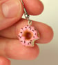 Sprinkly Pink Doughnut earrings - Image 3