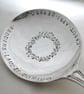 Boars Head Carol Spoons, set of 5, hand stamped vintage spoons for Xmas - Image 5