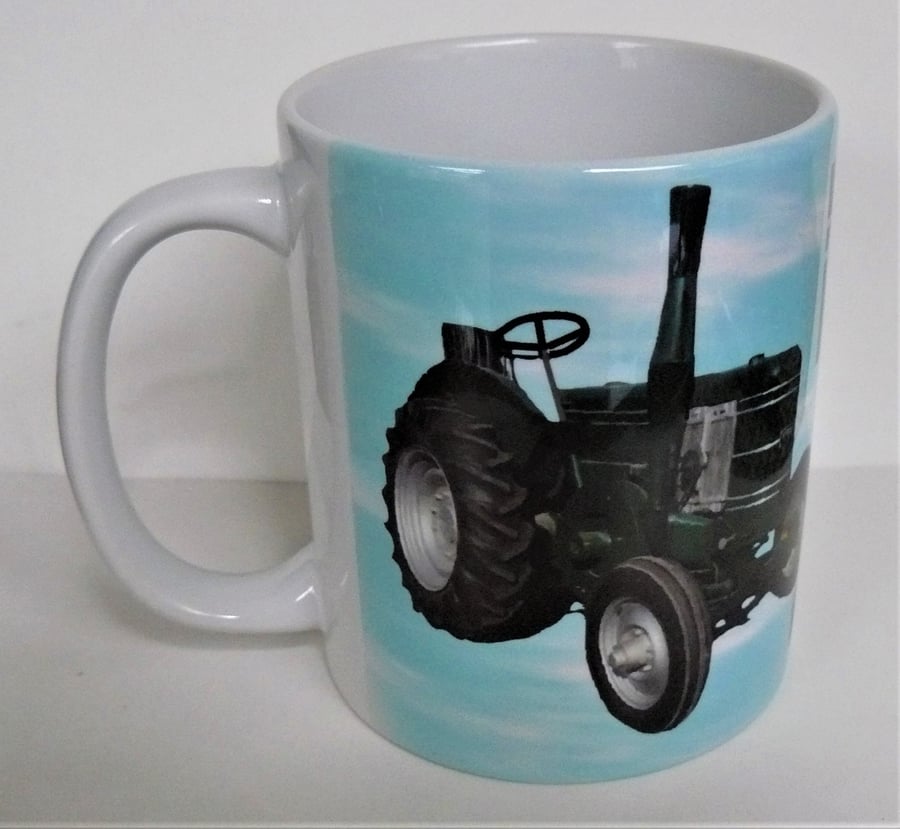 field marshal tractor ceramic mug vintage marshal tractor farming farm