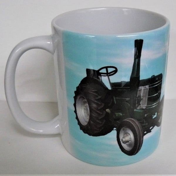 field marshal tractor ceramic mug vintage marshal tractor farming farm