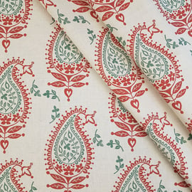 'Josephine' fabric in Red