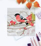 Winter British Garden Birds Card Collection - Goldfinch, Wren - Image 2