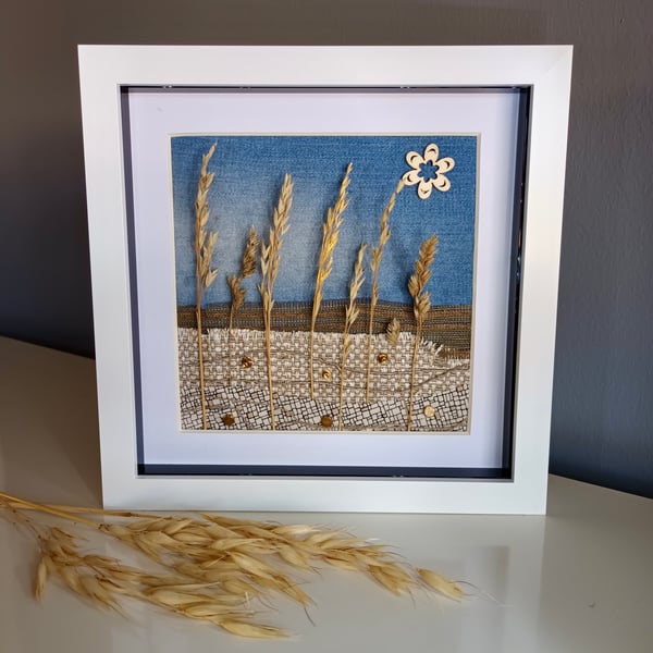 Golden Fields of Corn Harvest British Countryside Landscape