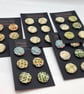 Woven buttons 