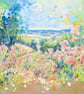 July Dissolving is an original panoramic oil painting - Image 2