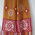 Desert Ruby Scarf crochet pattern