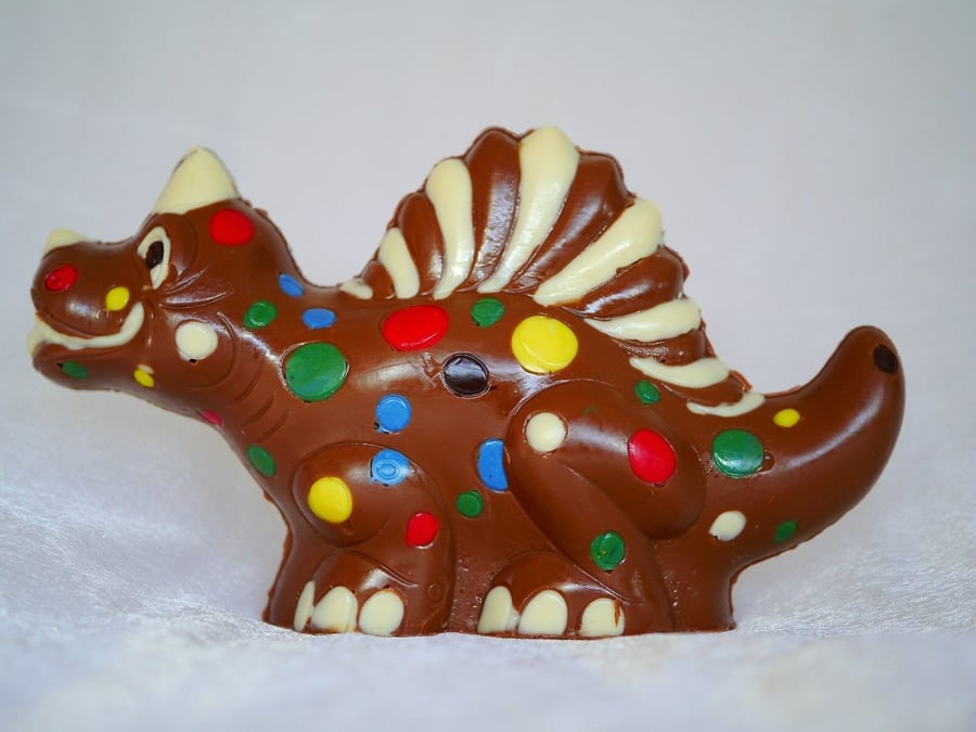 Hand-made Belgian Chocolate Dinosaur