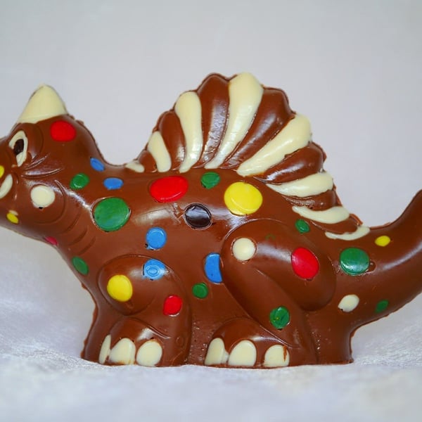 Hand-made Belgian Chocolate Dinosaur