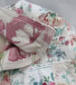 English Summer Floral Cotton Patchwork Lap Quilt - Image 4