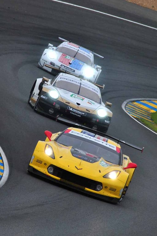 Chevrolet Corvette C7.R no63 24 Hours of Le Mans 2019 Photograph Print