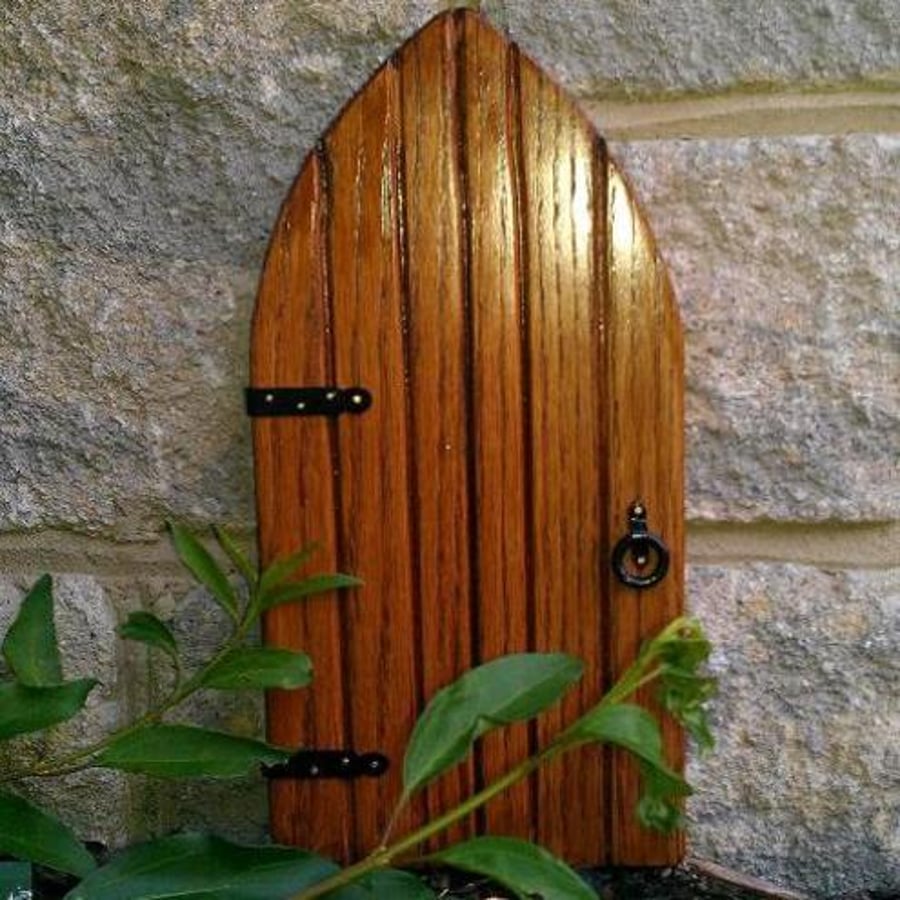 Solid Oak Fairy door