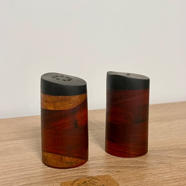 Handcrafted Salt and Pepper Shaker Set